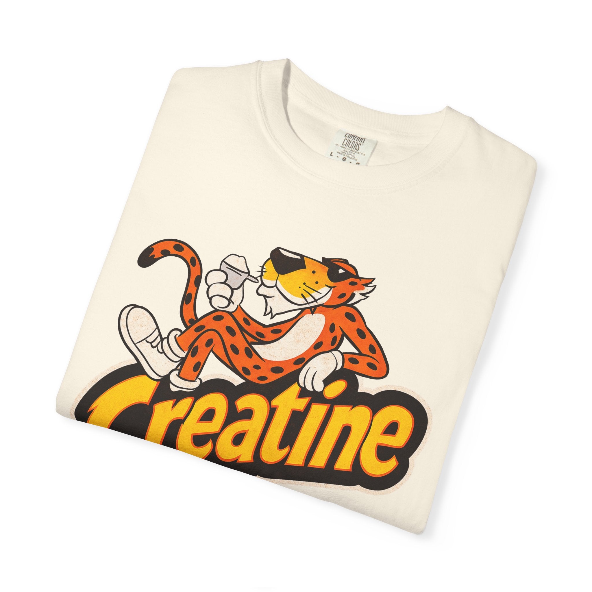 Creatine Flaming Hot Oversized Tee (Pump Cover)