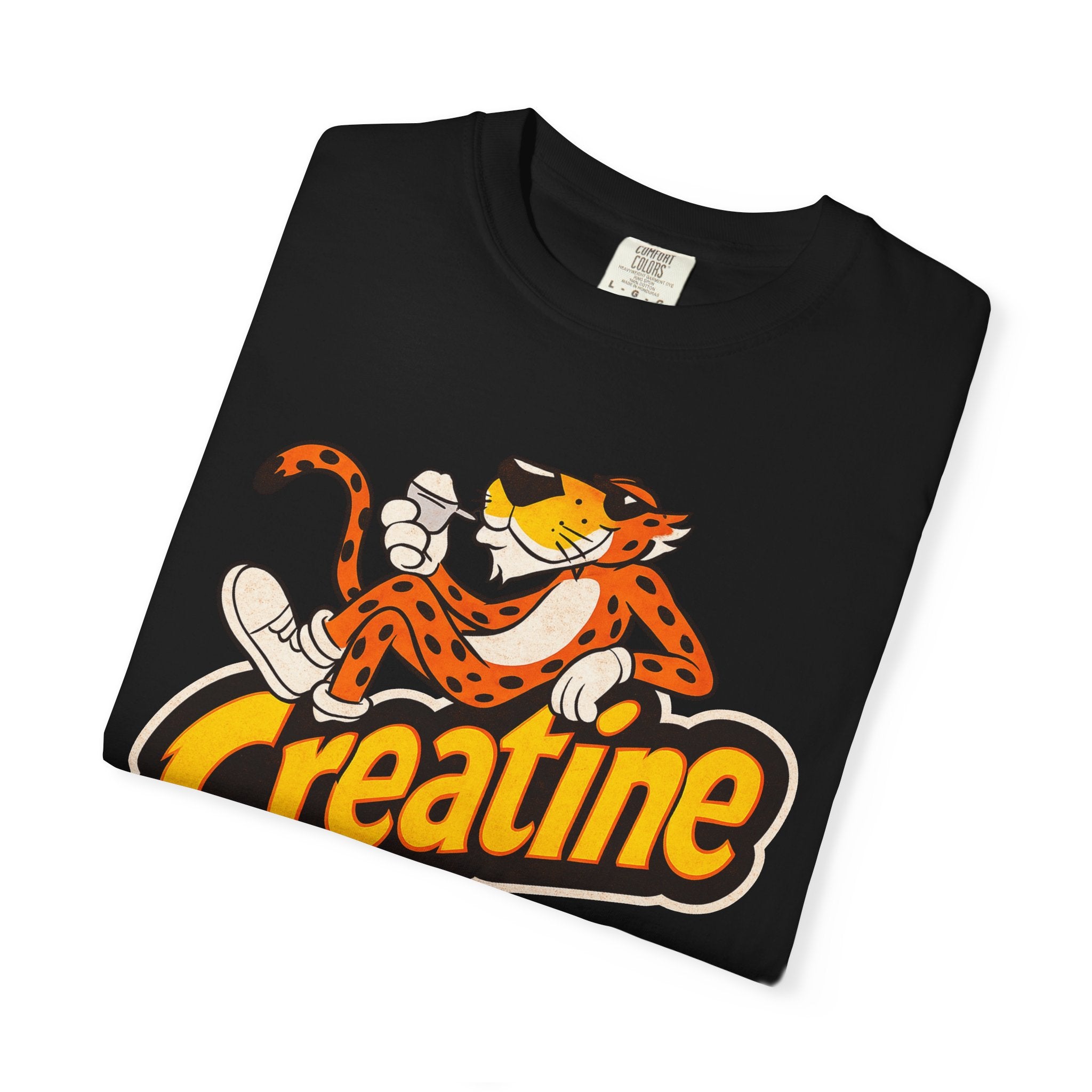 Creatine Flaming Hot Oversized Tee (Pump Cover)