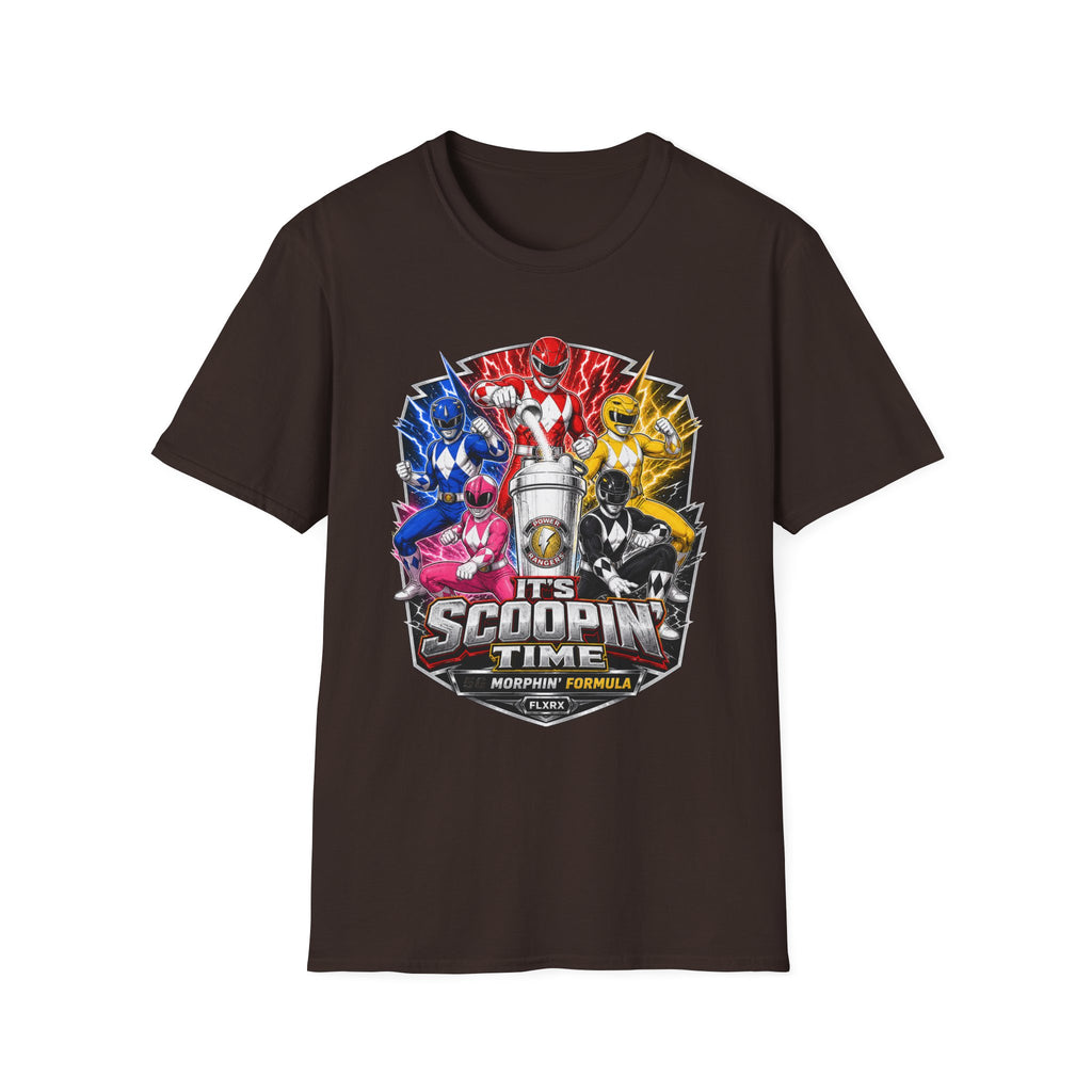 It's Scoopin' Time T-Shirt Retro Mighty Team Graphic Tee