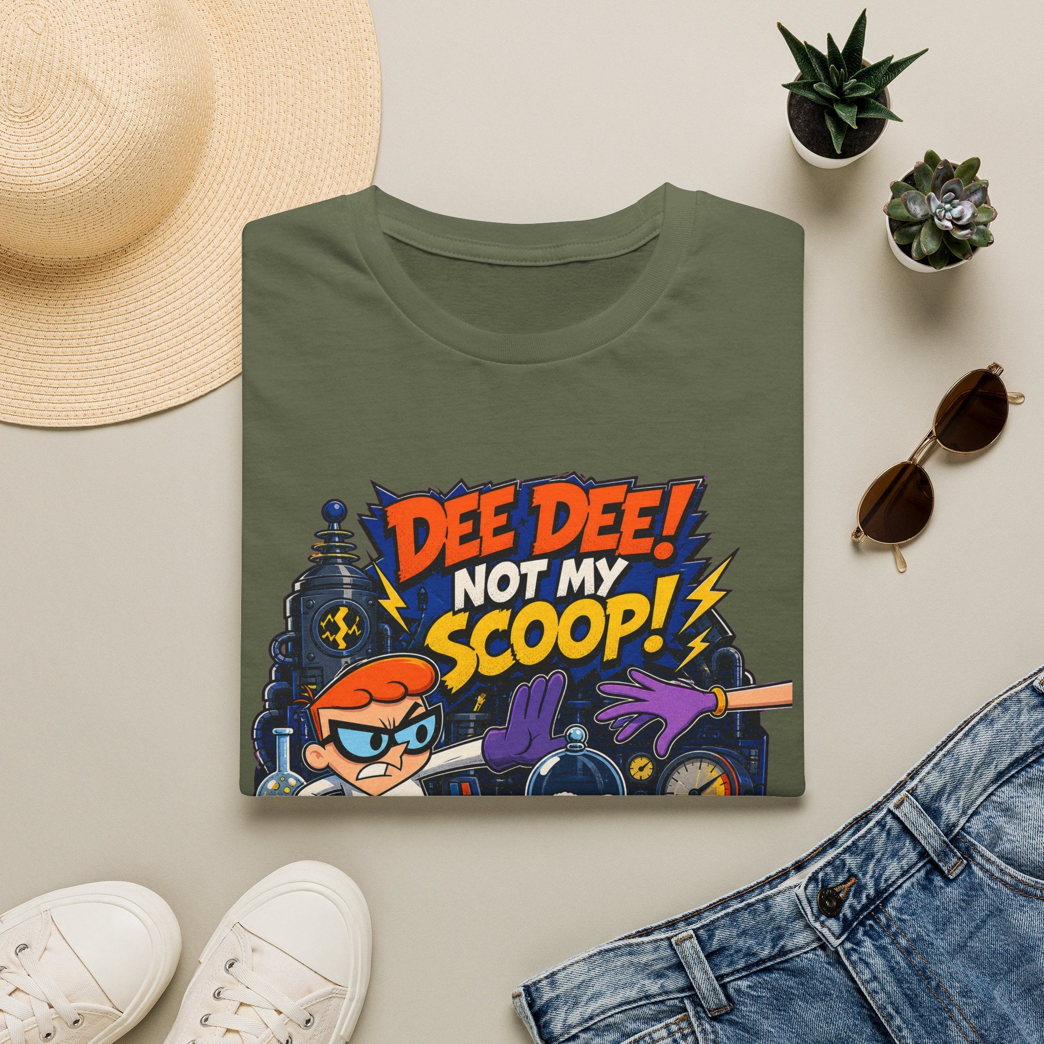 Dexter's Lab 'Dee Dee! Not My Scoop!' Graphic T-Shirt