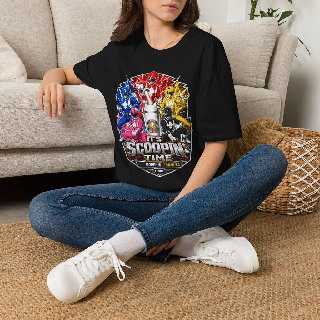 It's Scoopin' Time T-Shirt Retro Mighty Team Graphic Tee
