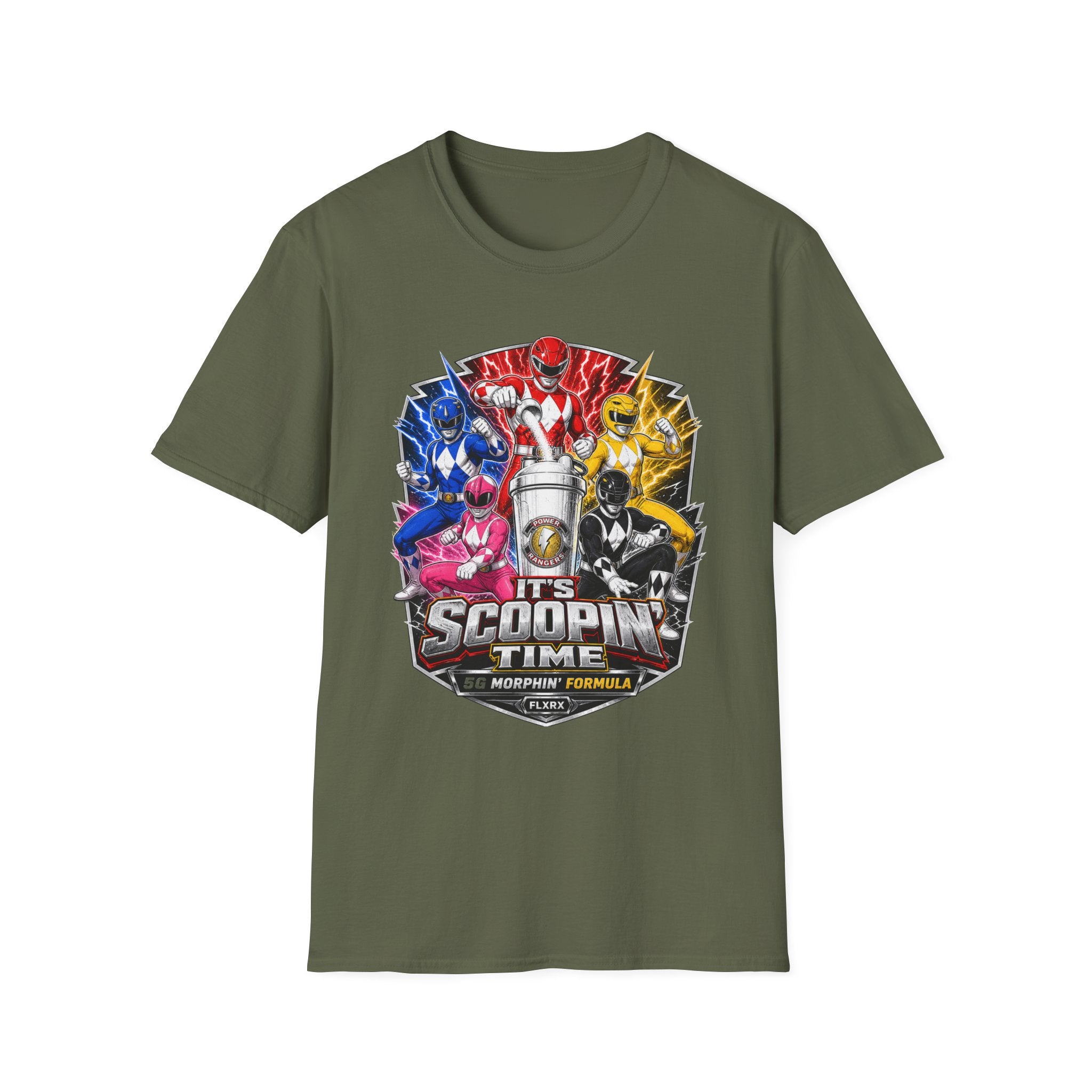 It's Scoopin' Time T-Shirt Retro Mighty Team Graphic Tee