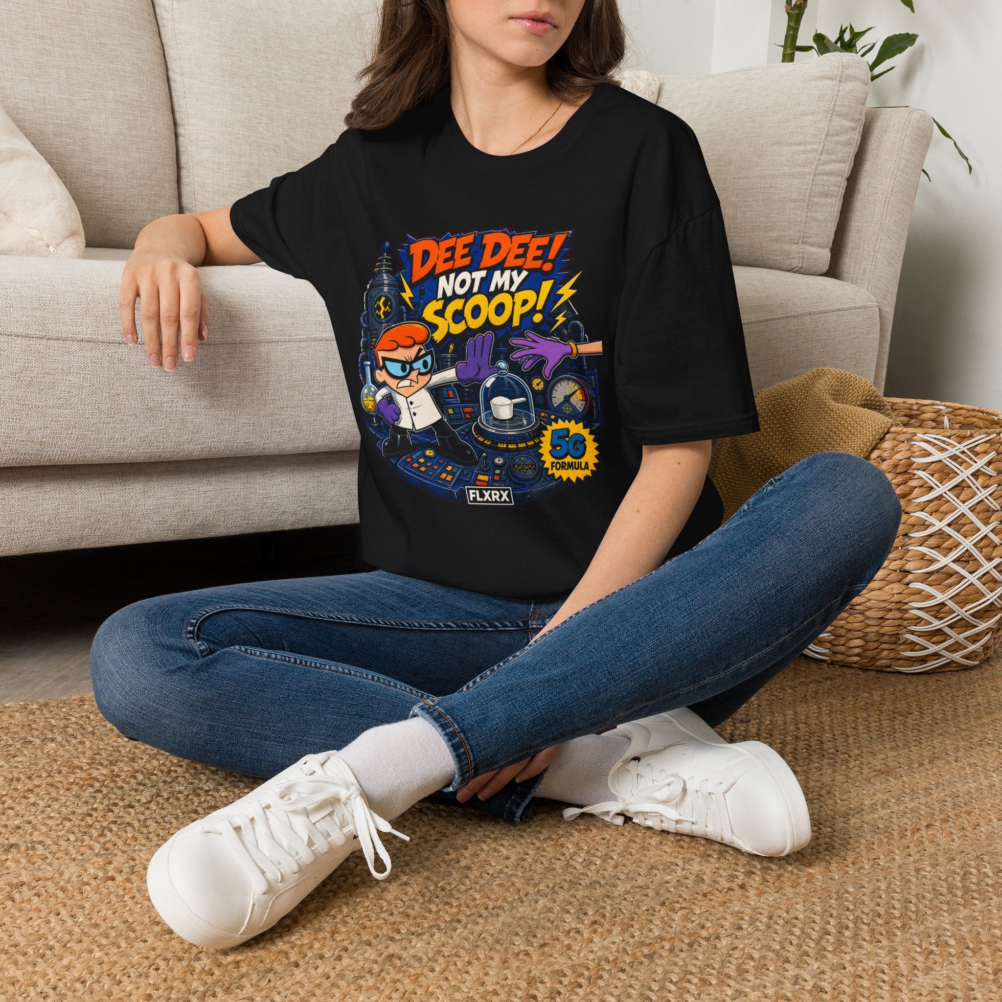 Dexter's Lab 'Dee Dee! Not My Scoop!' Graphic T-Shirt