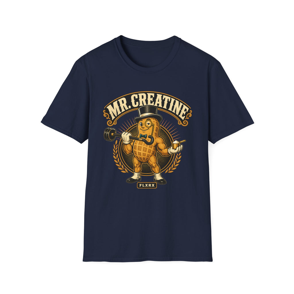 Mr. Creatine T-Shirt Vintage Gym Protein Fitness Tee