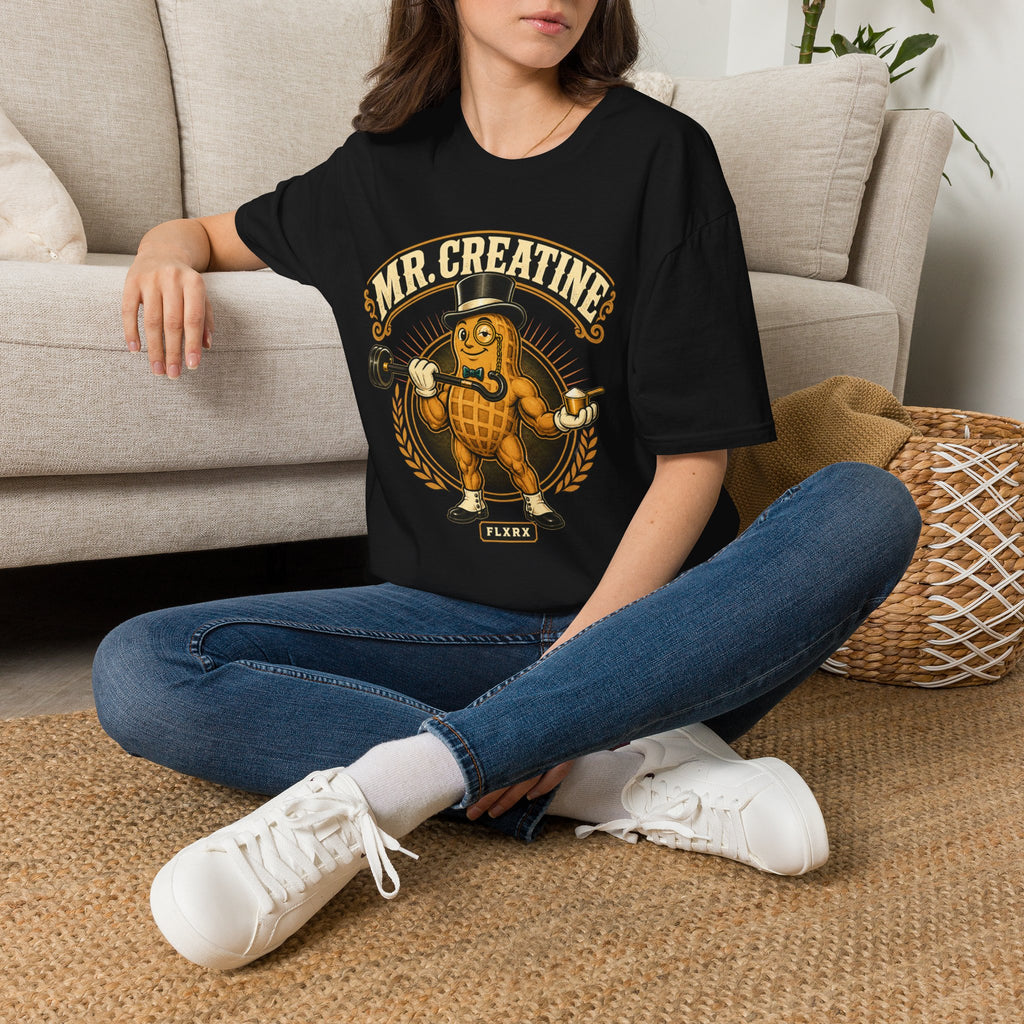 Mr. Creatine T-Shirt Vintage Gym Protein Fitness Tee