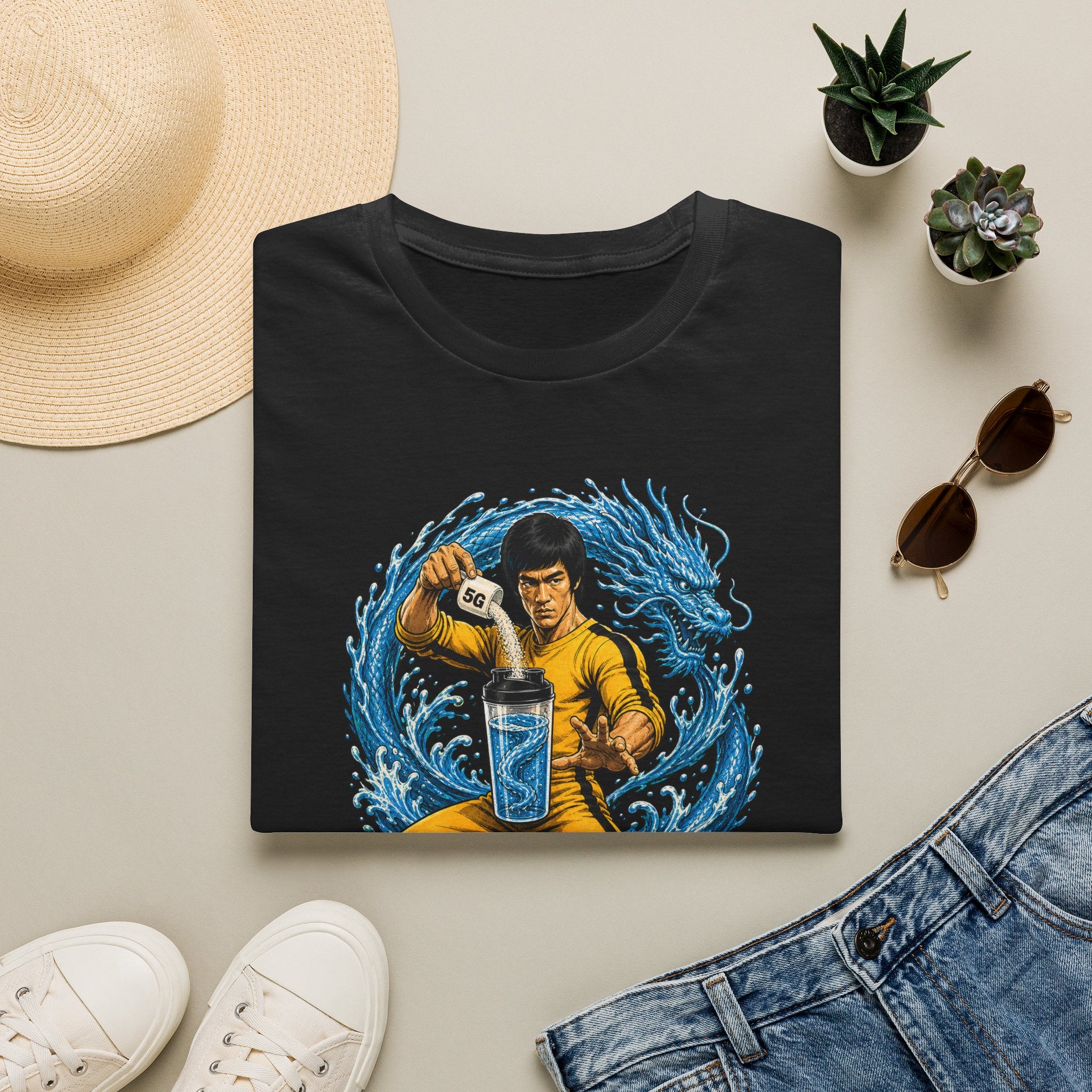 B. Lee 'Be Water' T-Shirt  Add 5G Graphic Tee