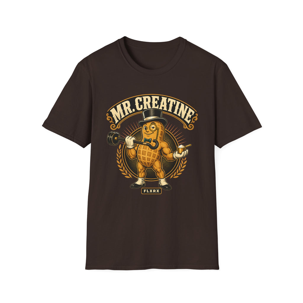 Mr. Creatine T-Shirt Vintage Gym Protein Fitness Tee