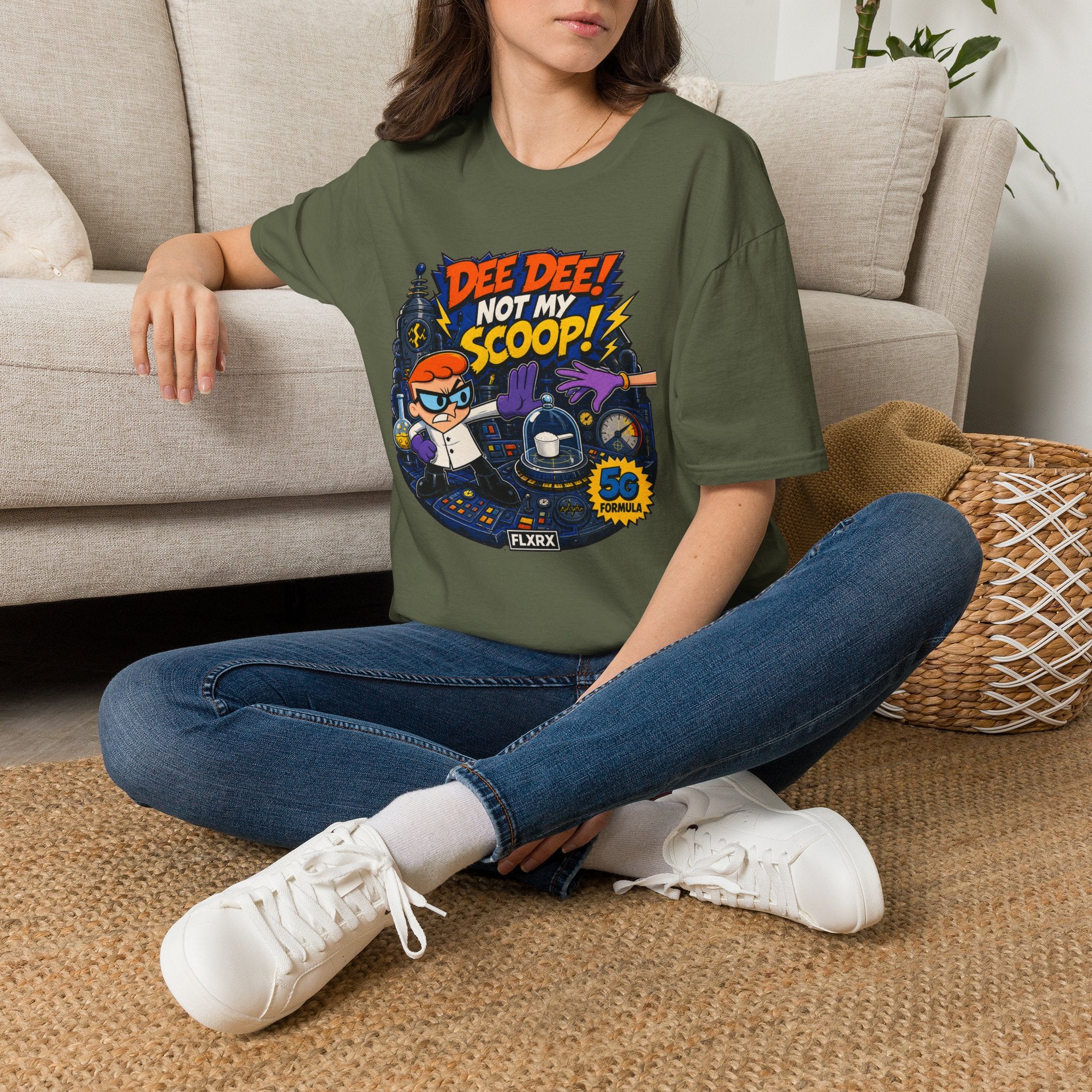 Dexter's Lab 'Dee Dee! Not My Scoop!' Graphic T-Shirt