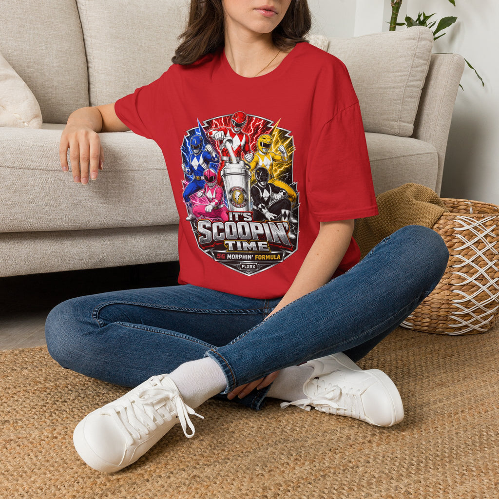 It's Scoopin' Time T-Shirt Retro Mighty Team Graphic Tee