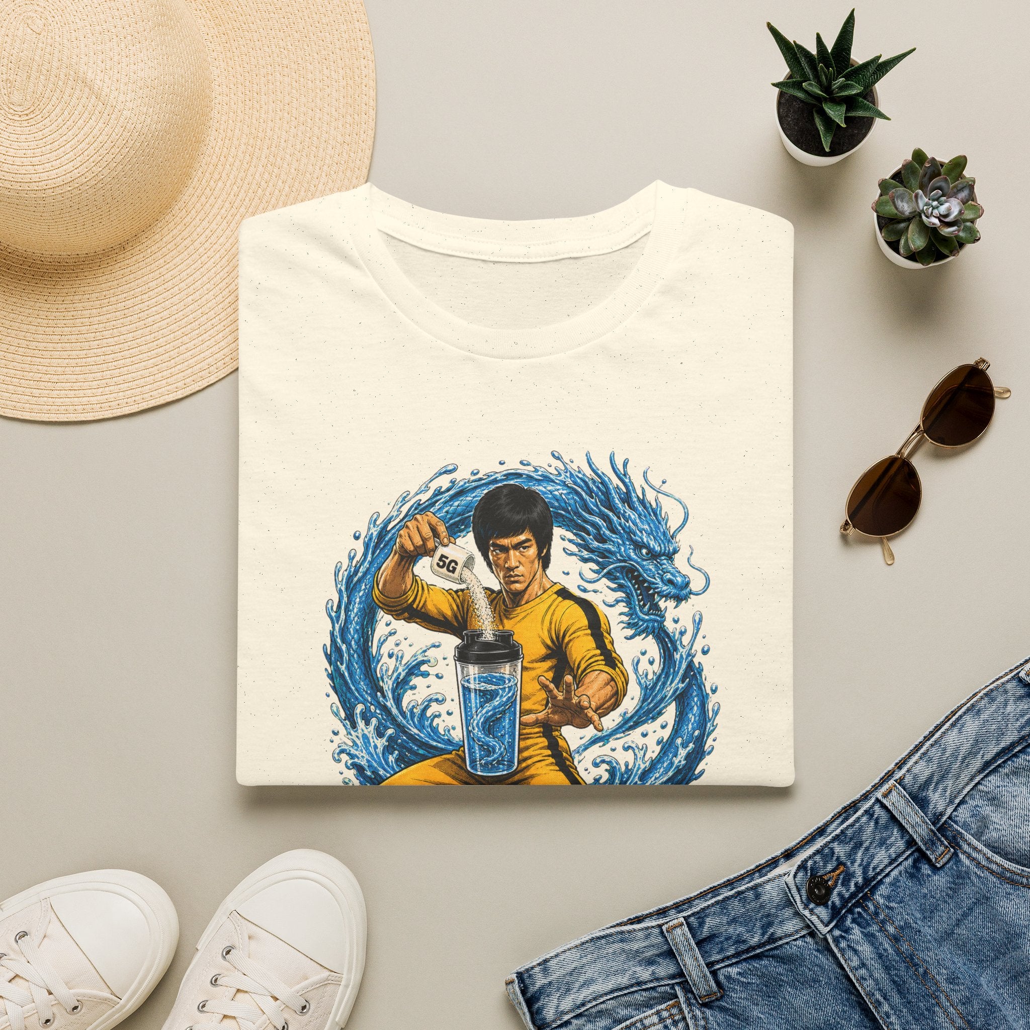 B. Lee 'Be Water' T-Shirt  Add 5G Graphic Tee