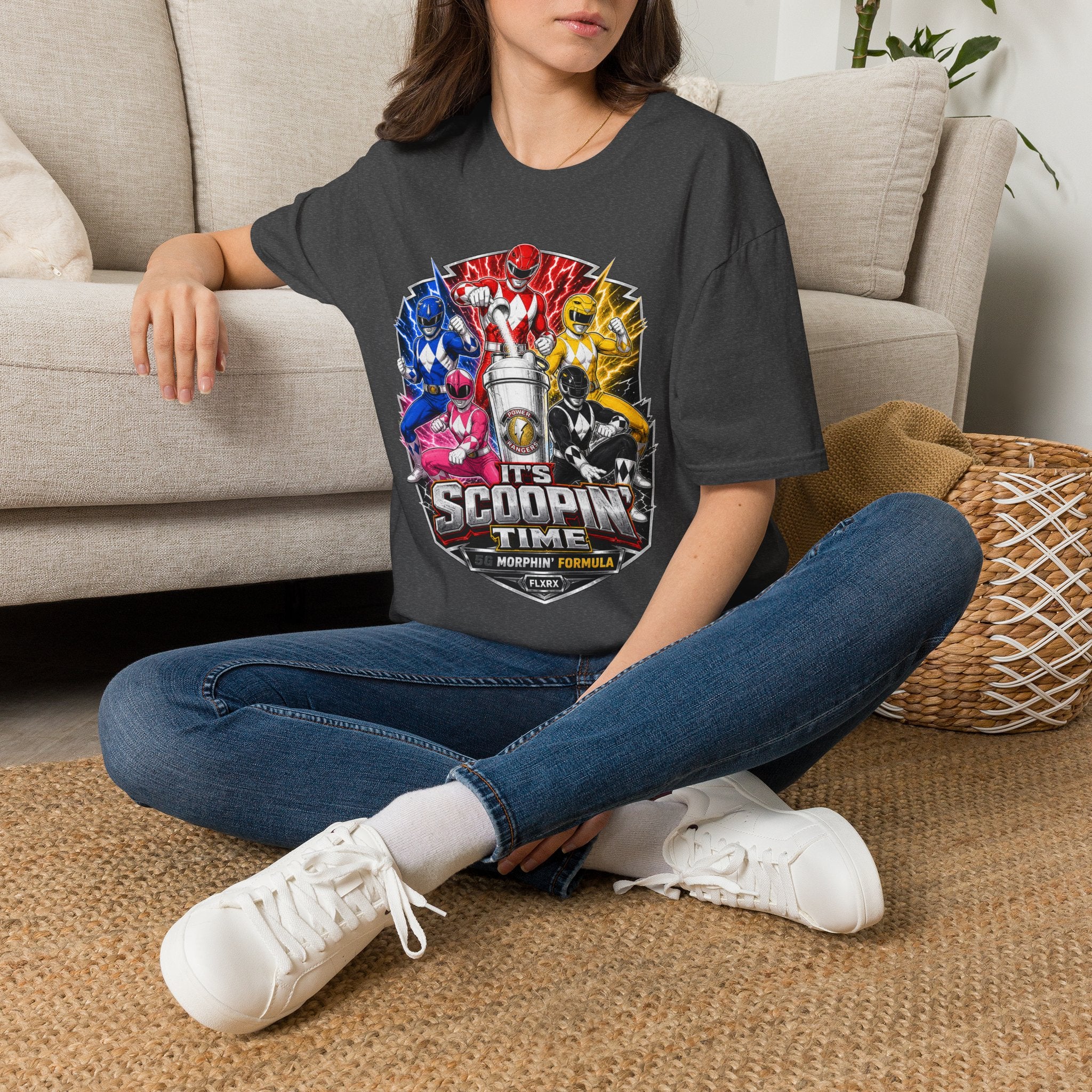 It's Scoopin' Time T-Shirt Retro Mighty Team Graphic Tee