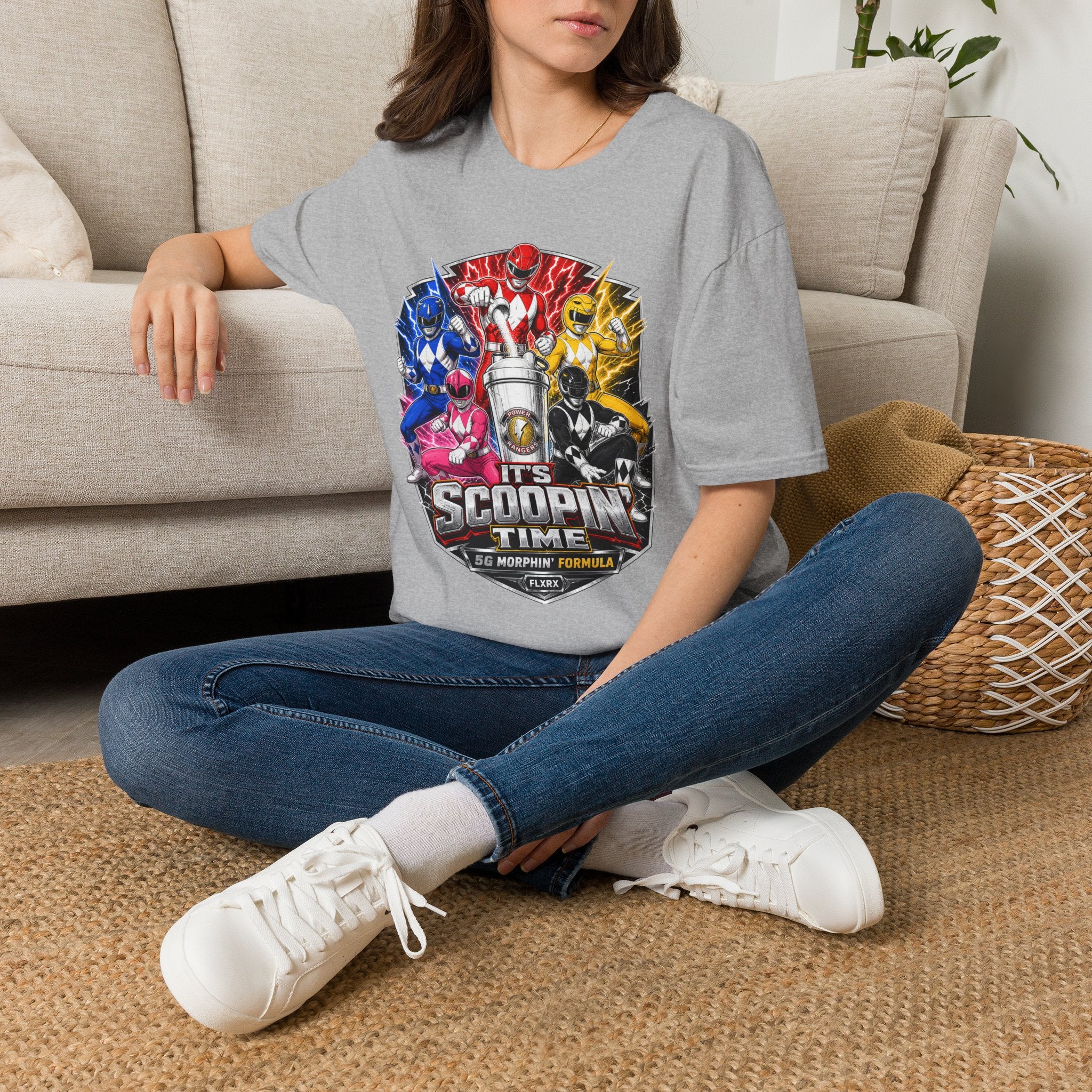 It's Scoopin' Time T-Shirt Retro Mighty Team Graphic Tee