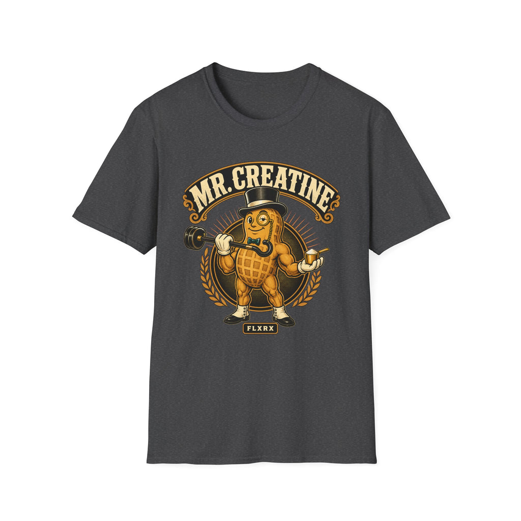 Mr. Creatine T-Shirt Vintage Gym Protein Fitness Tee