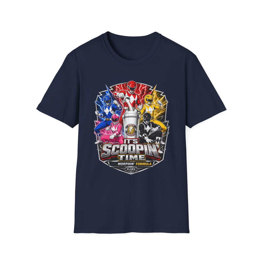 It's Scoopin' Time T-Shirt Retro Mighty Team Graphic Tee