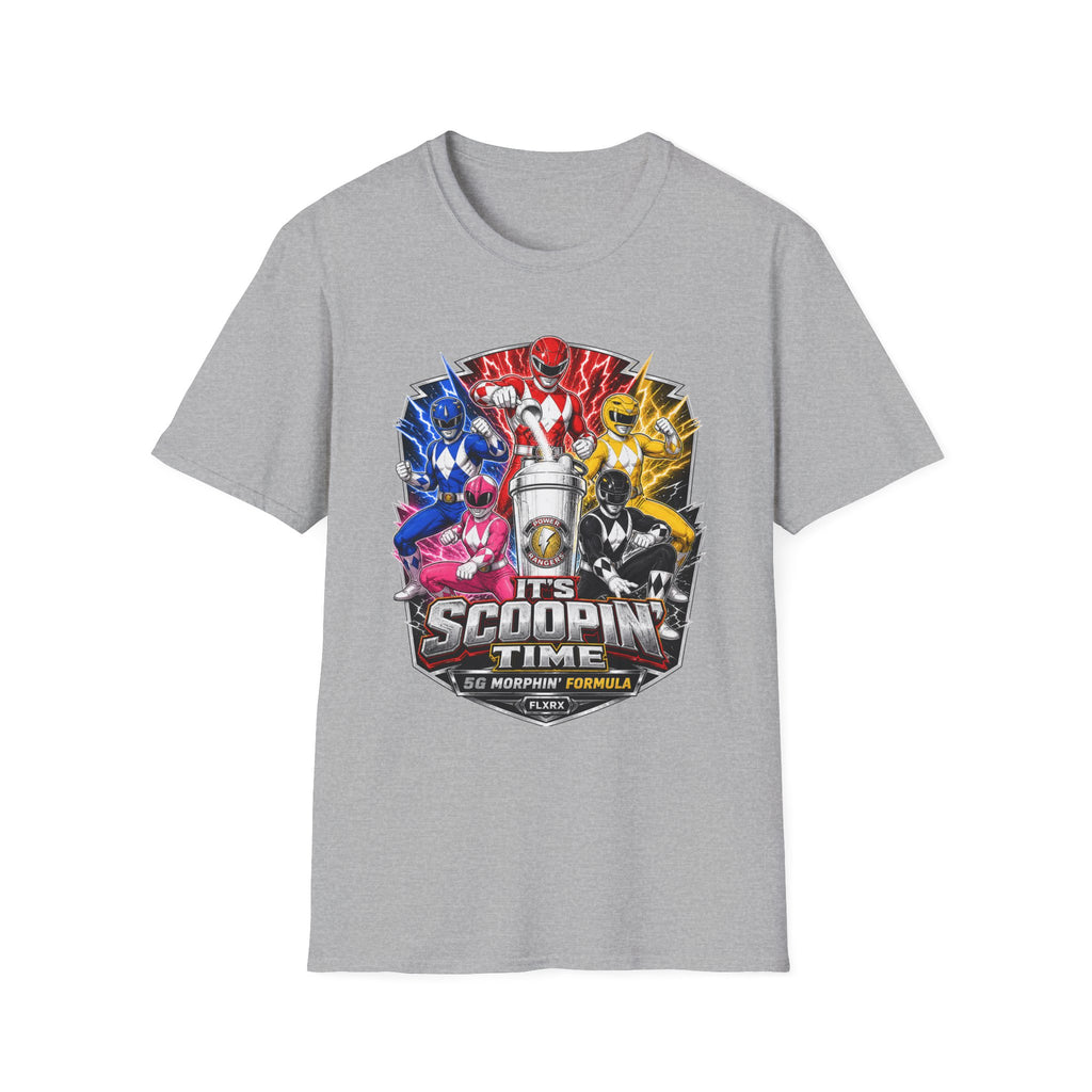 It's Scoopin' Time T-Shirt Retro Mighty Team Graphic Tee