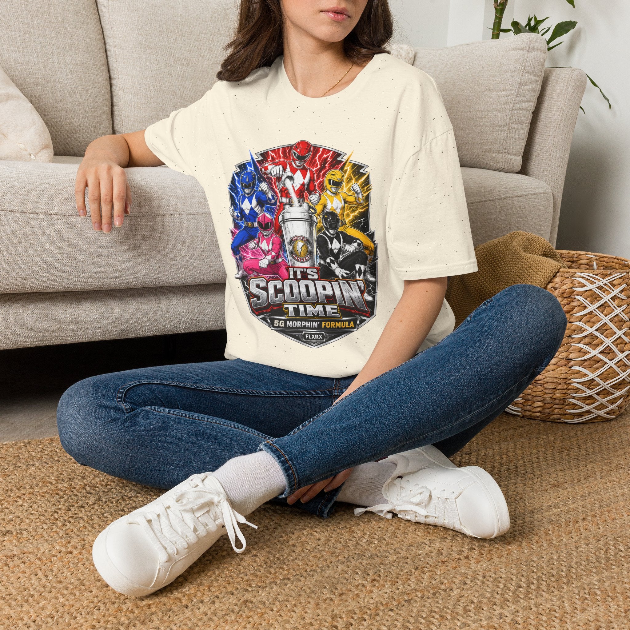 It's Scoopin' Time T-Shirt Retro Mighty Team Graphic Tee