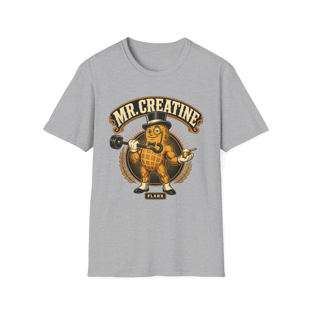 Mr. Creatine T-Shirt Vintage Gym Protein Fitness Tee
