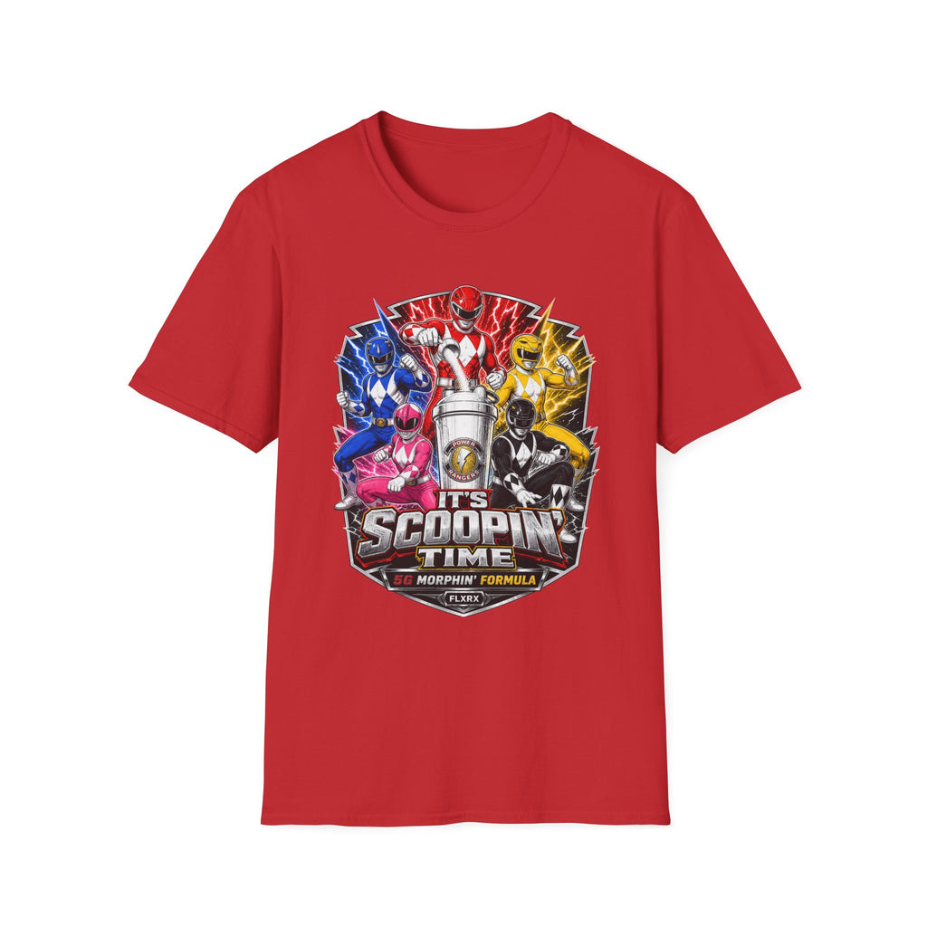 It's Scoopin' Time T-Shirt Retro Mighty Team Graphic Tee