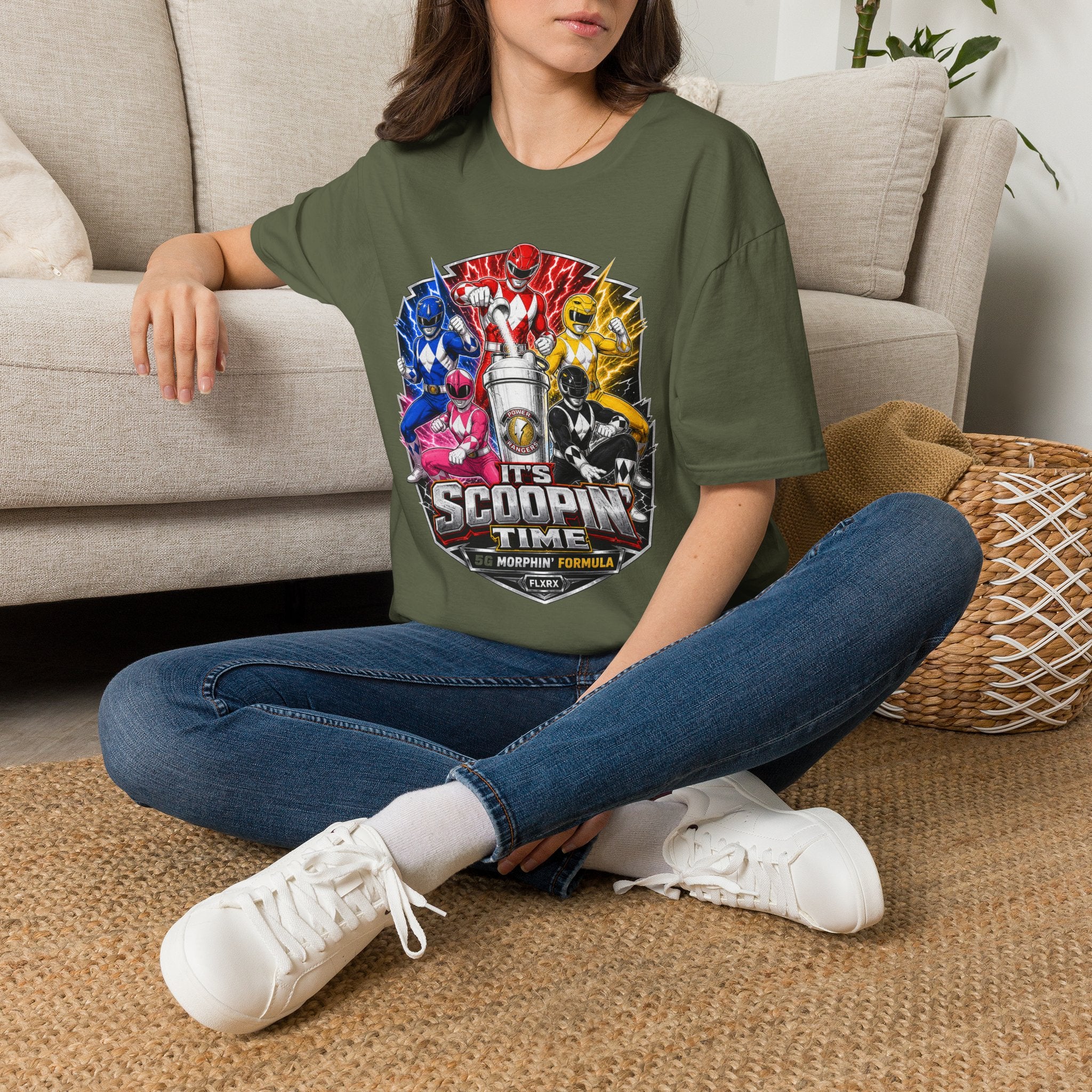 It's Scoopin' Time T-Shirt Retro Mighty Team Graphic Tee