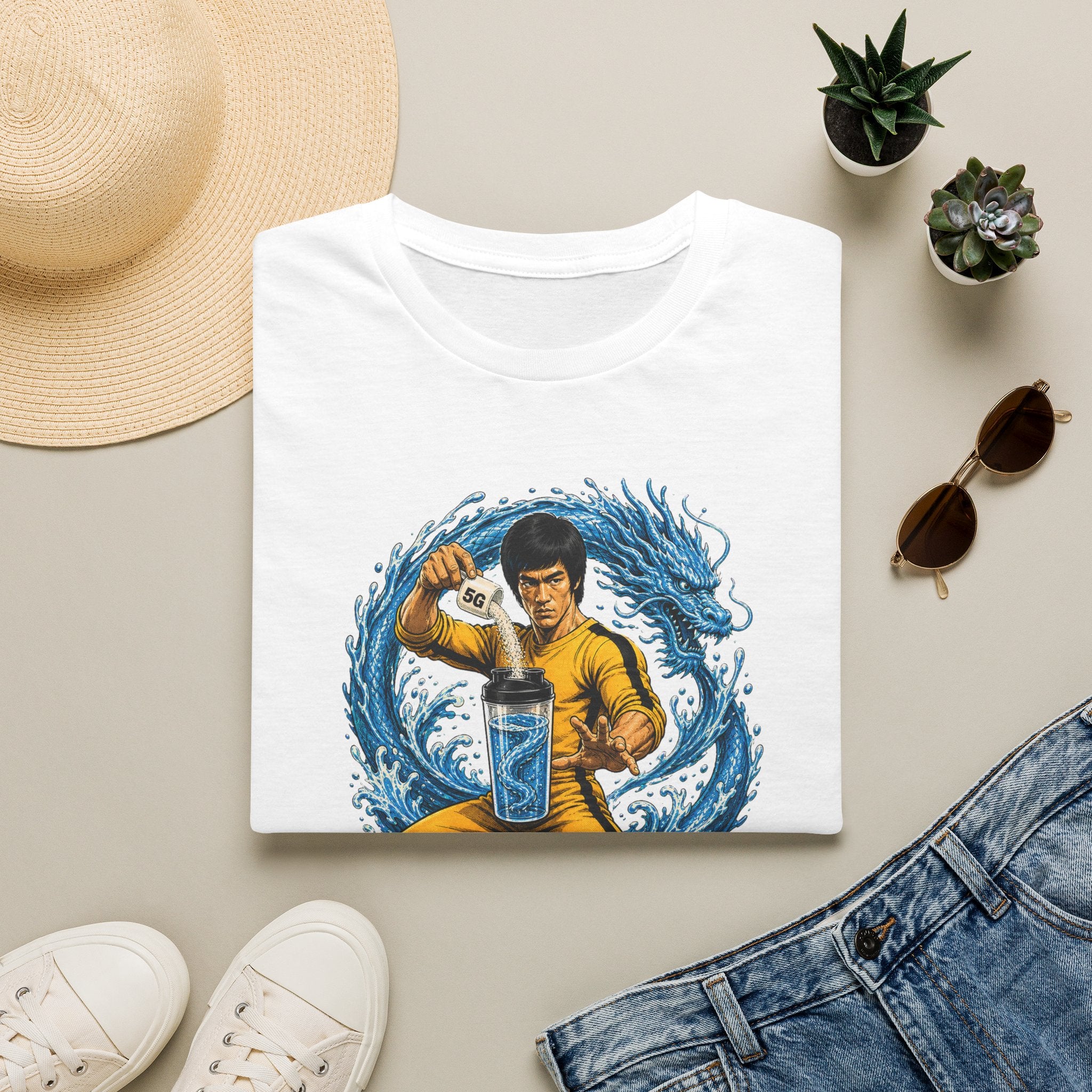 B. Lee 'Be Water' T-Shirt  Add 5G Graphic Tee