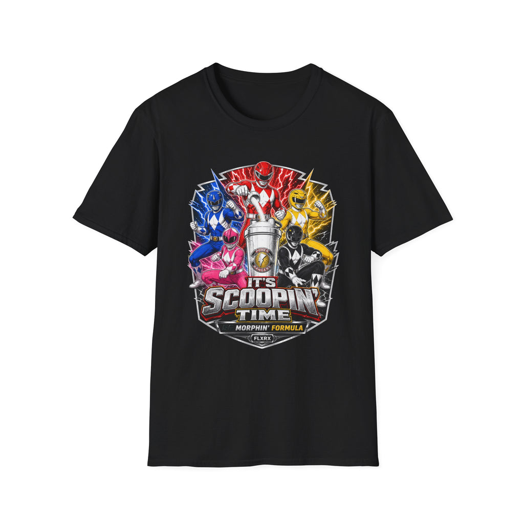 It's Scoopin' Time T-Shirt Retro Mighty Team Graphic Tee