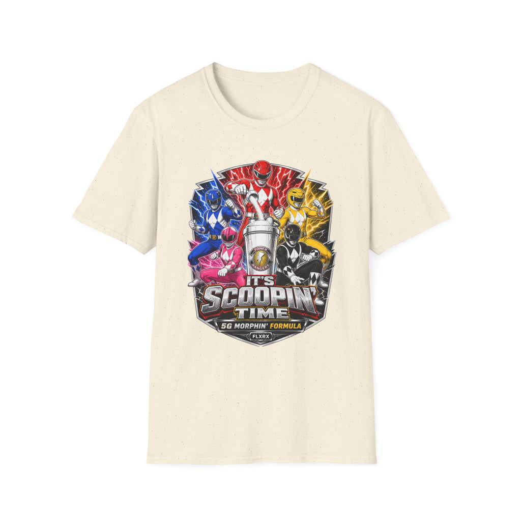 It's Scoopin' Time T-Shirt Retro Mighty Team Graphic Tee