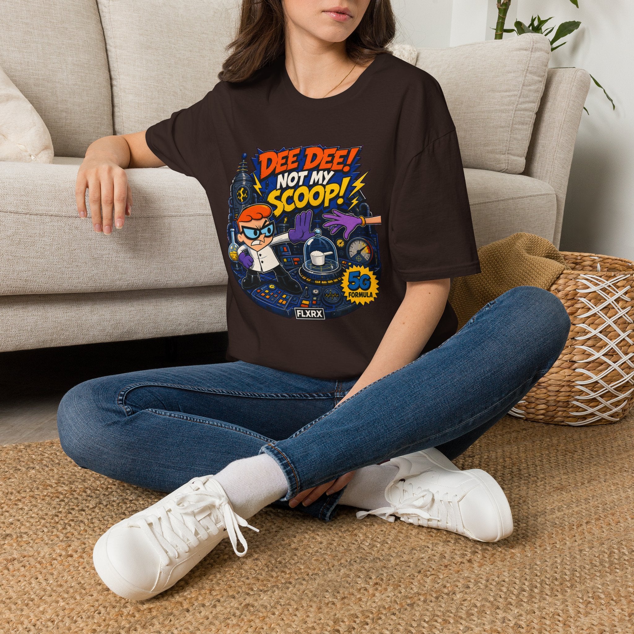 Dexter's Lab 'Dee Dee! Not My Scoop!' Graphic T-Shirt