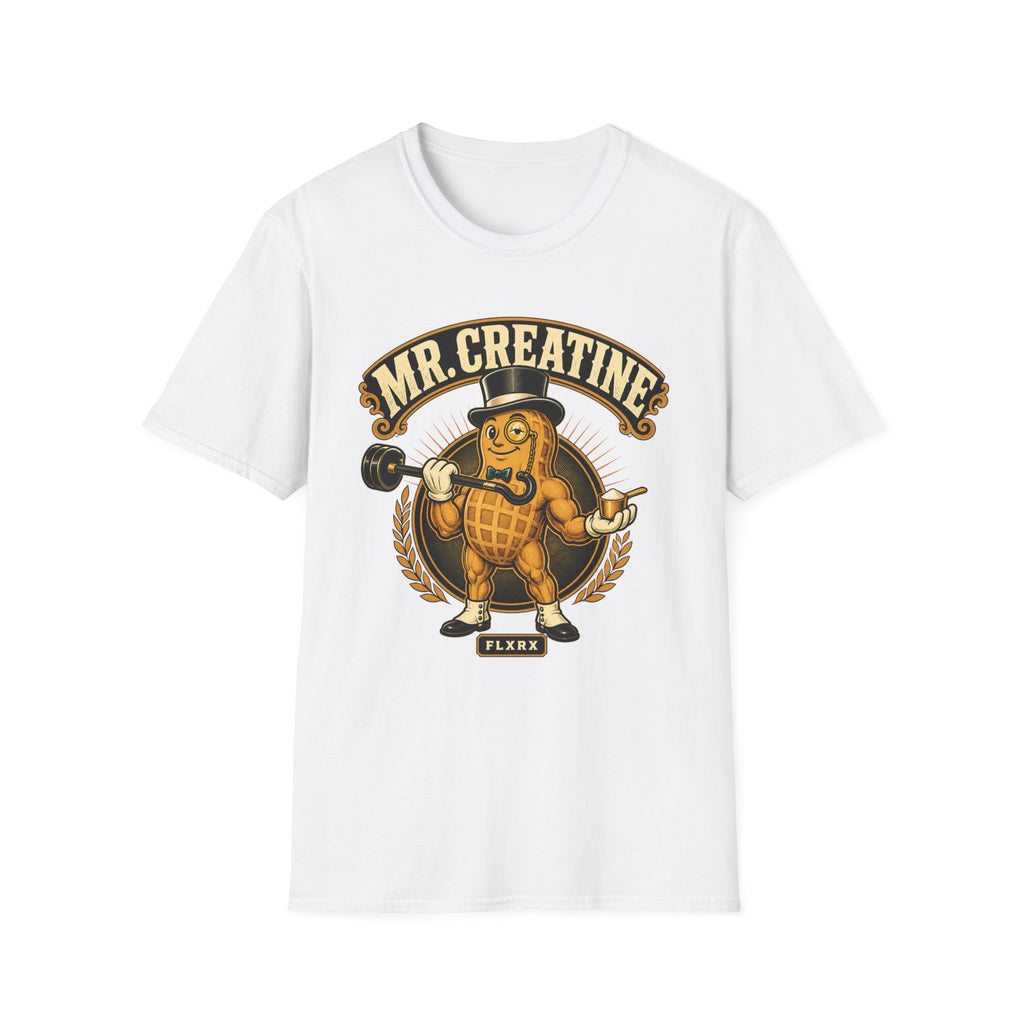 Mr. Creatine T-Shirt Vintage Gym Protein Fitness Tee